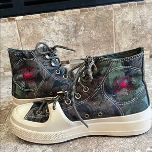Converse All Star  Oat Milk /Roasted Grassy High-Top Men’s 8.5 , Women’s 10